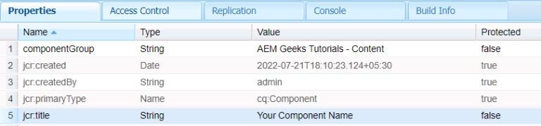 Create a Basic Sightly Component in AEM - AEM Geeks | All About AEM