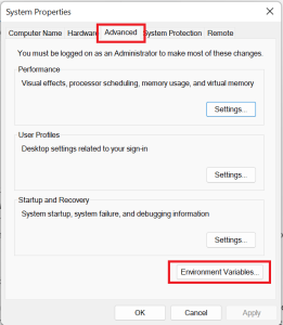 Set Environment Variable in Windows - AEM Geeks | All About AEM
